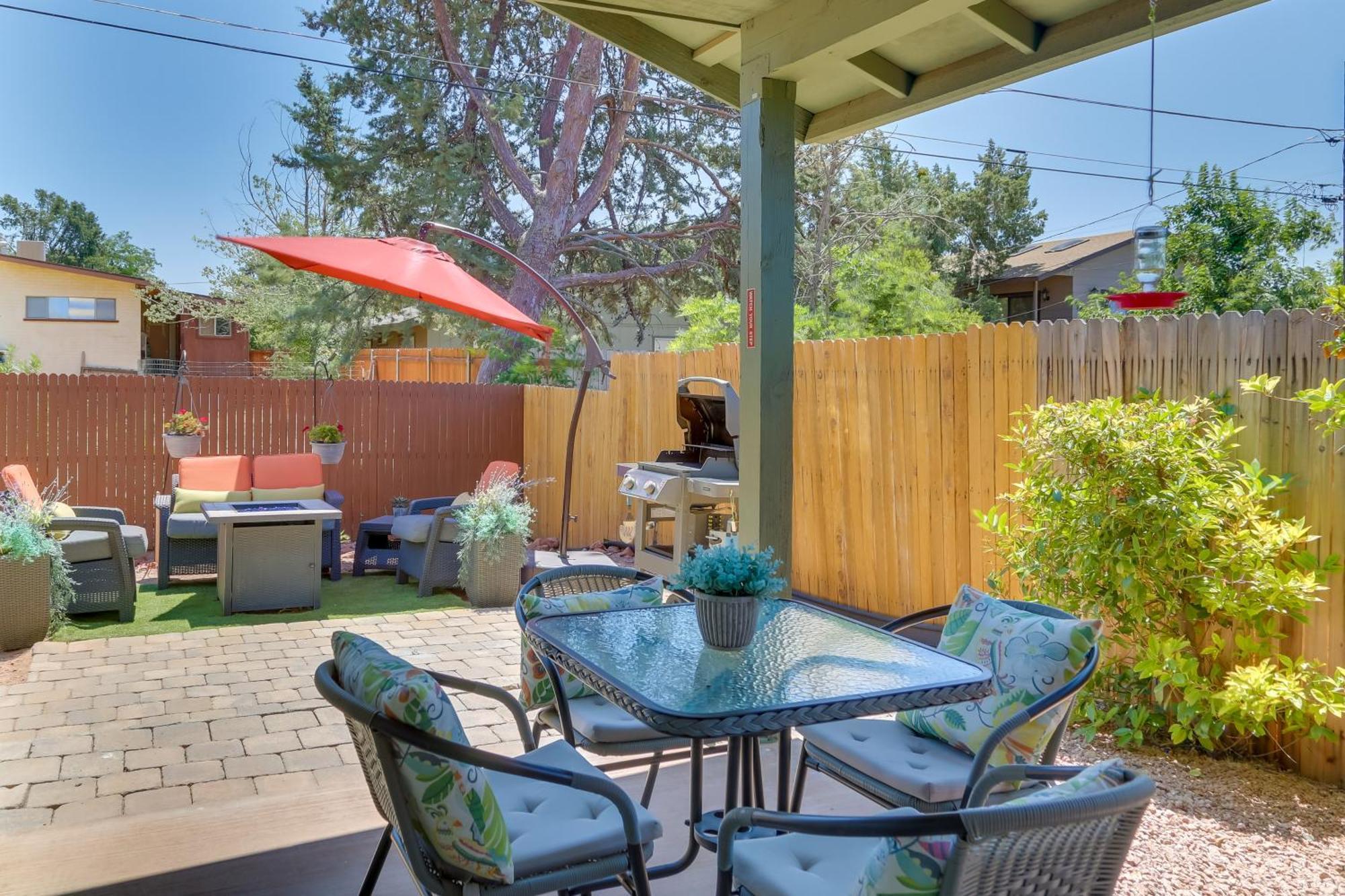 Red Rock Retreat With Patio 3 Mi To Downtown Sedona Villa Exteriör bild
